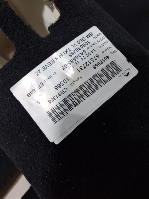 BMW i5 G60 (2023–2026) Salongi põrandavaip 51475B315B8 - 3