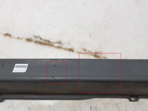 RENAULT Trafic II (2001–2014) Rear bumper 850140101R - 2