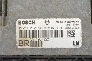 Opel Astra H (2004–2010) Engine control unit 55198922 - 5