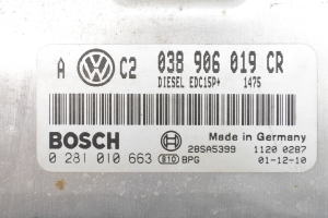 Volkswagen Golf IV (1997–2003) Engine control unit 038906019CR - 2