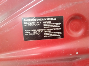 BMW 3 SERIES F30 (2011–2018) Motorhaube 9174633 - 3