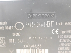 Jaguar XF (2008–2016) Juhtplokk FK7219H440BF - 4