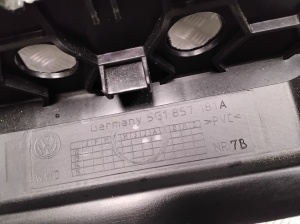 Volkswagen Golf VII (2012–2026) Salona panelis (torpēda) 5G1857181A - 7