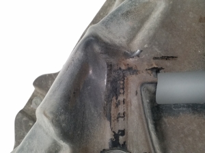 NISSAN Leaf II (2017–2026) Rear underbody shield 748A23NL0A - 2