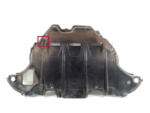 NISSAN Leaf II (2017–2026) Rear underbody shield 748A23NL0A - 6