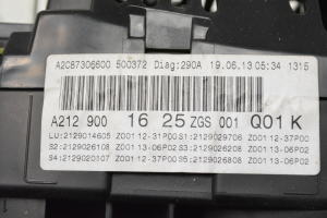 Mercedes Benz E-Class W212 (2009–2015) Instrument cluster A2129001625 - 3