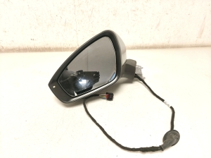   Side mirror and its parts  -  