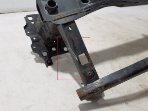 Skoda Octavia IV (2019–2026) Front bumper reinforcement 5E3807109L - 3