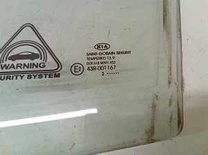 Kia ceed (2012–2018) Front door glass 43R001167 - 2