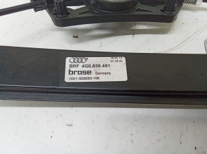 AUDI A6 C7 (2011–2018) Rear side door window regulator 4G0839461 - 2