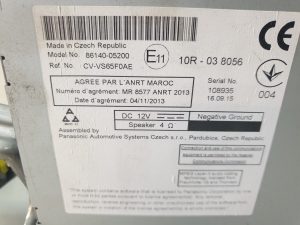 TOYOTA Avensis T27 (2008–2019) Audio, Video, Navigation 8614005200 - 2