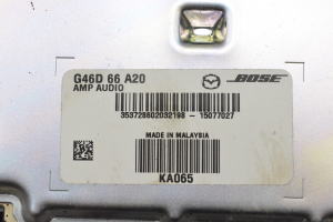 Mazda 6 (2012–2026) Audio amplifier G46D66A20 - 2