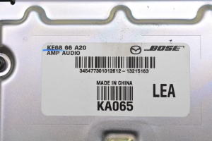 Mazda CX-5 (2011–2017) Audio amplifier KE6866A20 - 4