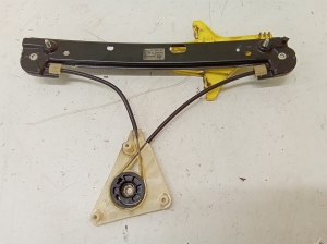 Volkswagen Polo V (2009–2017) Rear side door window regulator 6RS839462B - 2