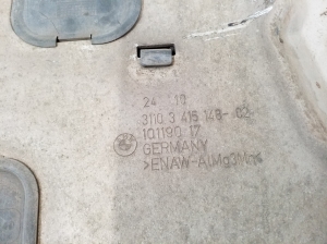 BMW X3 E83 (2003–2010) Unterbodenschutz 3415148 - 2