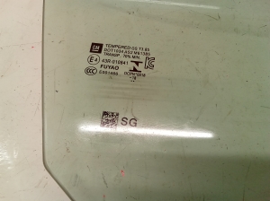 Opel Astra K (2015–2021) Fenster Scheibe Tür vorne 43R010841 - 2