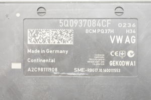 Skoda Superb (2015–2026) Mugavusmoodul 5Q0937084CF - 3