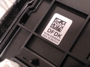 Kia Niro (2016–2022) Headlight switch 93700G5FD0WK - 2