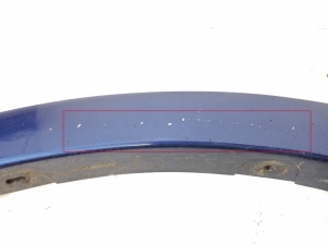 BMW X3 E83 (2003–2010) Front fender trim (flare) 3414435 - 2