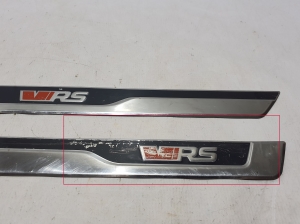 Skoda Octavia IV (2019–2026) Inner sill trim 5E3853813C - 4