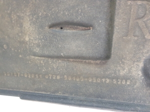 TOYOTA Avensis T27 (2008–2019) Unterbodenschutz 5078702011 - 2