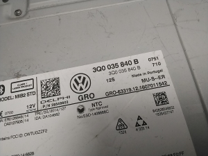 Volkswagen Tiguan (2017–2026) Audio, Video, Navigation 3Q0035840B - 2