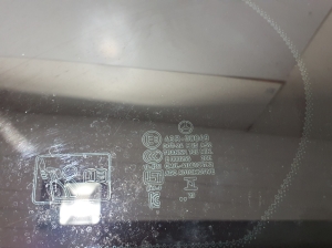 Mercedes Benz C-Class 206 (2021–2026) Tagumise külgukse kolmnurkklaas A2067307902 - 3