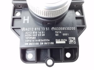 Mercedes Benz E-Class W207 (2009–2017) Display switch A2128701351 - 4
