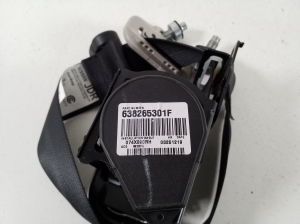 NISSAN Leaf II (2017–2026) Rear seat belt 638265301F - 2