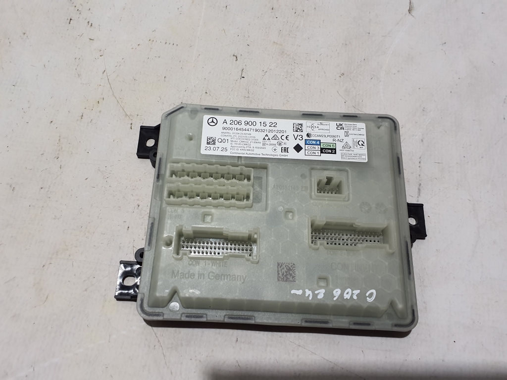 Mercedes Benz C-Class 206 (2021–2026) Juhtplokk A2069001522 Mercedes Benz C-Class 206 (2021–2026) Juhtplokk A2069001522