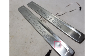 Mercedes Benz C-Class 206 (2021–2026) Inner sill trim A2066801801 - 4