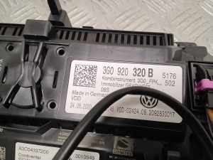 Volkswagen Tiguan (2017–2026) Mērinstrumentu panelis 3G0920320B - 5
