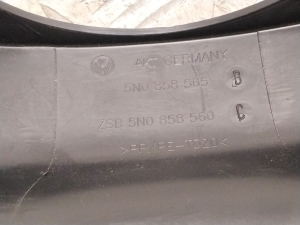 Volkswagen Tiguan (2007–2016) Stūres statņa apdare 5N0858565B - 2