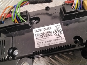 Volkswagen Passat B8 (2014–2023) Heater control panel 5G0907044CK - 2