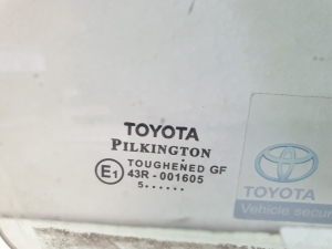 TOYOTA Avensis T27 (2008–2019) Esiukse klaas 43R001605 - 4