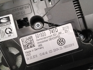 Volkswagen Golf VII (2012–2026) Instrument cluster 5G1920741D - 3