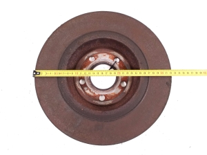 Mercedes Benz A-Class 177 (2018–2026) Rear brake disc A2474230312 - 2