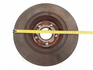 Mercedes Benz A-Class 177 (2018–2026) Rear brake disc A2474230312 - 2