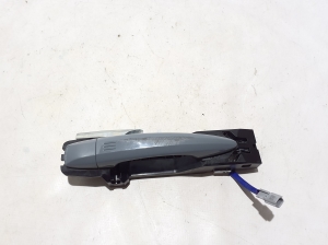 Front door external opening handle and its details - 