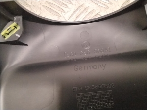 Volkswagen Golf VII (2012–2026) Instrument cluster trim 5G0858565A - 2