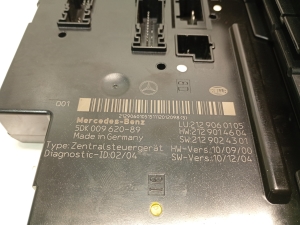 Mercedes Benz E-Class W207 (2009–2017) Mugavusmoodul 5DK00962089 - 4