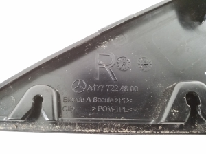 Mercedes Benz A-Class 177 (2018–2026) Mirror triangle trim A1777224800 - 2