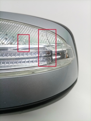 Mercedes Benz C-Class 204 (2007–2014) Außenspiegel und seine Teile A2048100119 - 2