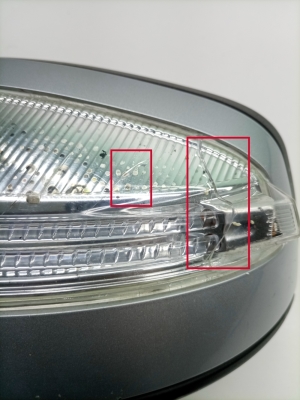 Mercedes Benz C-Class 204 (2007–2014) Außenspiegel und seine Teile A2048100119 - 4
