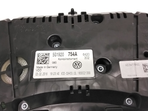 Volkswagen Golf VII (2012–2026) Instrument cluster 5G1920754A - 5