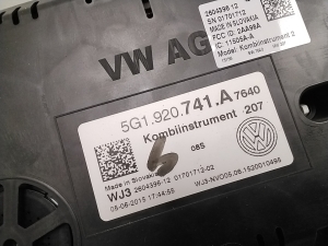 Instrument cluster - 5G1920741A