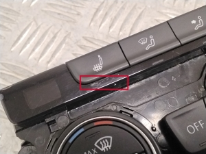 Volkswagen Golf VII (2012–2026) Heater control panel 5G0907044BD - 3