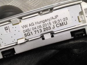 Volkswagen Golf VII (2012–2026) Schaltknauf 5G1713203J - 2