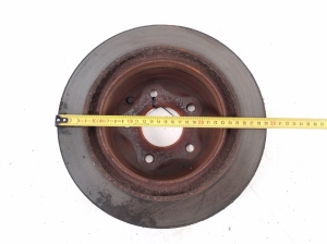 NISSAN Leaf II (2017–2026) Rear brake disc 43206-3NL0B - 3