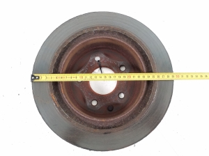 NISSAN Leaf II (2017–2026) Rear brake disc 43206-3NL0B - 2